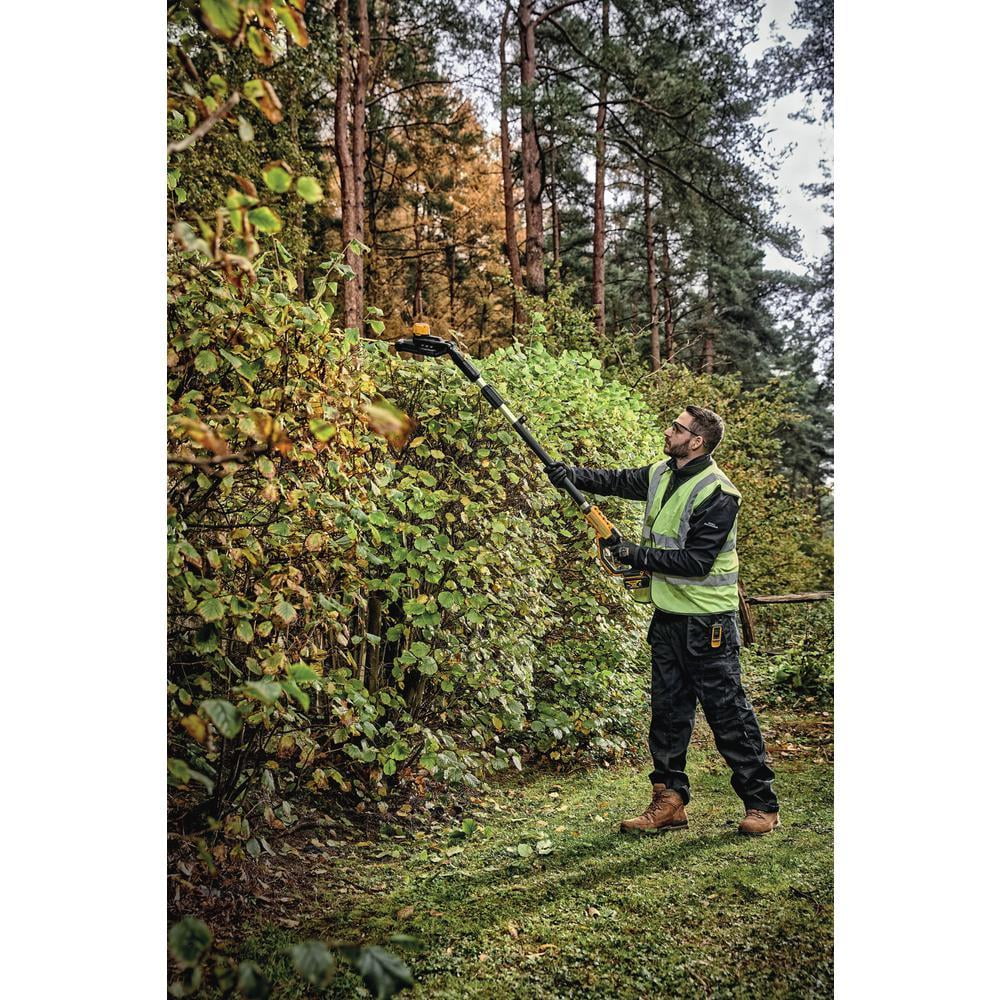 DEWALT 22 in 20 Volt Battery Powered Pole Hedge Trimmer