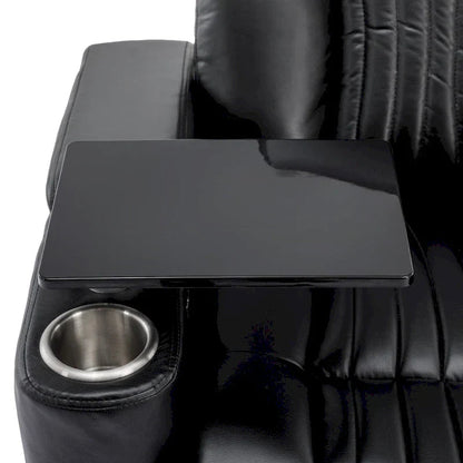 Power Home Theater Recliner Chair, 34.6 D x 38.2 W x 41.4 H, 110-160 Recline, 270 Swivel