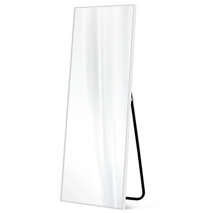 Full Length Wall Mounted Dressing Mirror, 65 in H x 22 in W