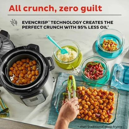 Instant Pot Air Fryer & Pressure Cooker 11-in-1 8-Qt Stainless Steel - Duo Crisp