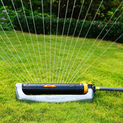 Melnor Oscillating Sled Sprinkler 3900 sq. ft. Black and Yellow - XT4200M