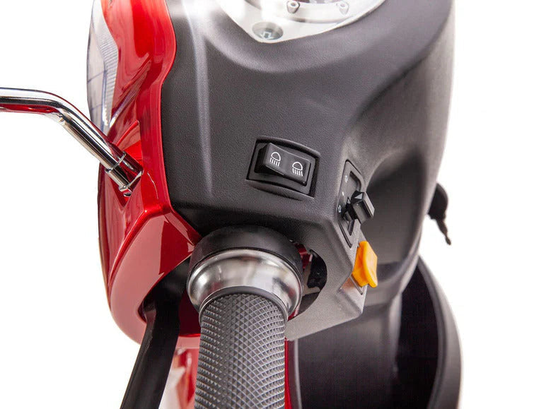 GreenStreet Electric Mobility Scooter 20 km/h Or 25 km/h, 50 km Range, Topcase - E-Mover
