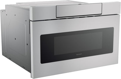 SHARP Microwave Drawer Oven, 24-inch, 1.2 Cubic Feet, 950 Watt - SMD2470ASY