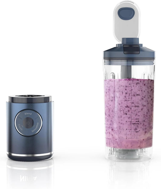 Ninja Cordless Personal Blender, 22oz, Sea Glass