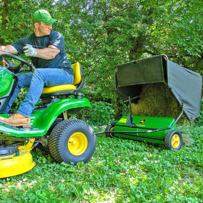 John Deere 42 in. 24 cu. ft. Tow-Behind Lawn Sweeper - STS-42JDC